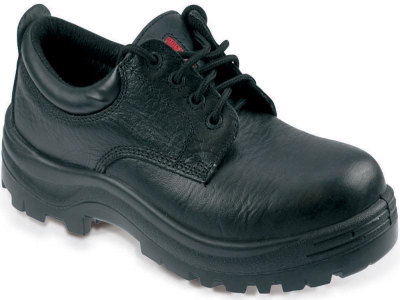 Ss701cm Size 8 Black 4 Eyelet Safety Shoe (sterling Safety)