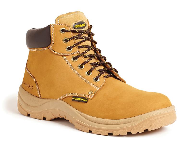 Ss819cm Size 6 Honey Hu-buck Safety Hiker (sterling Safety)