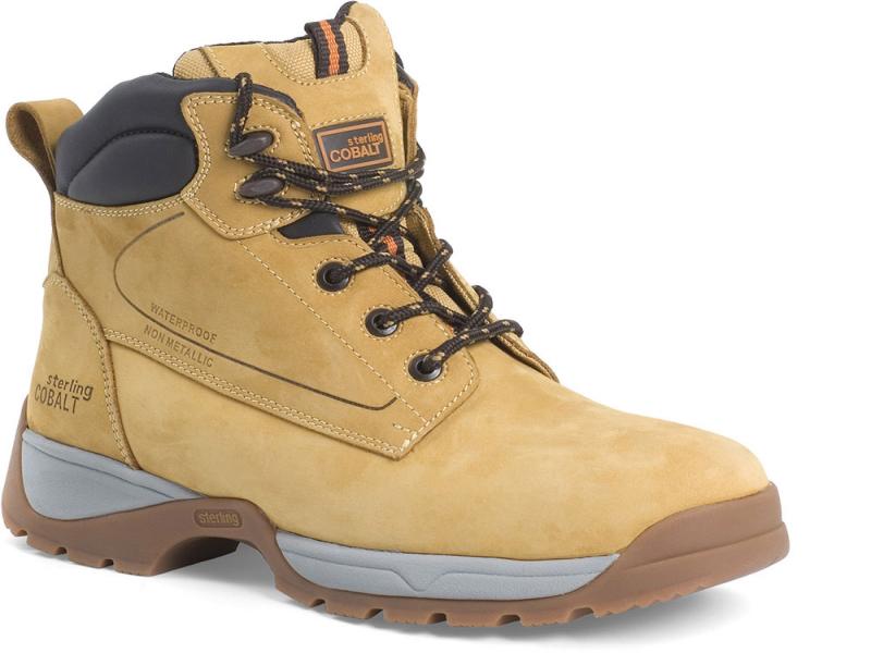 Ss900cm Size 7 Wheat Nubuck Light Weight Hiker (sterling Safety)