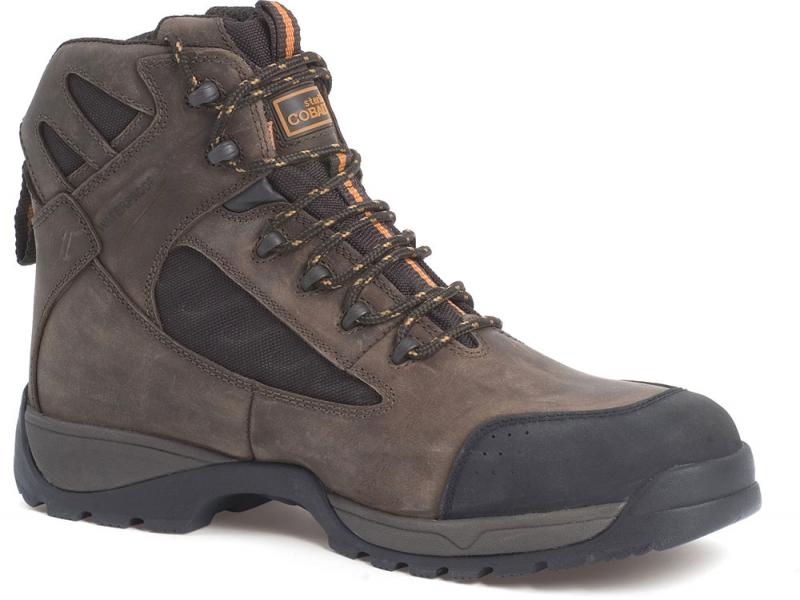 Ss902cm Size 5 Brown Nubuck Light Weight Hiker (sterling Safety)