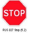 Permanent Traffic Sign Complete Stop Sign Metal 750 Met2178