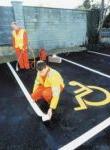 Thermoplastic Road Lines Yellow Thermoplastic Road Marking Hotline The02