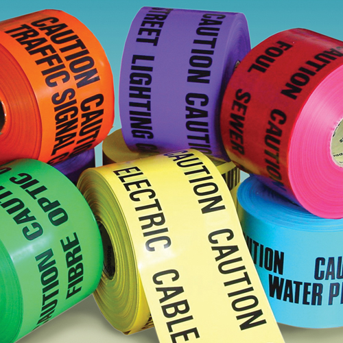 Underground Warning Tape Branded Warning Tape (various Texts & Colours) 150mm X 365m Und39