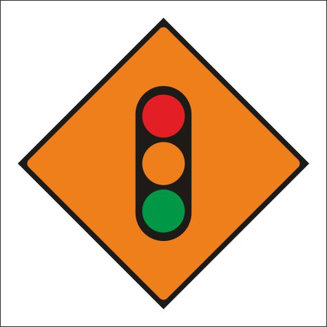 Roll Up Road Signs Wk060-temporary-traffic-lights. 600 X 600